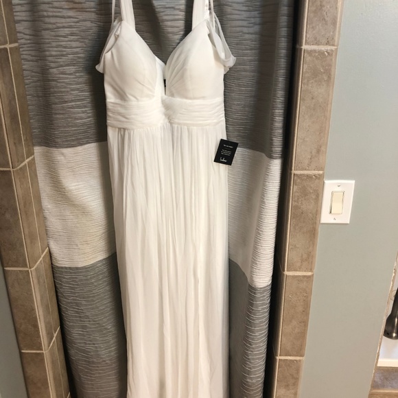 ocean of elegance ivory maxi dress